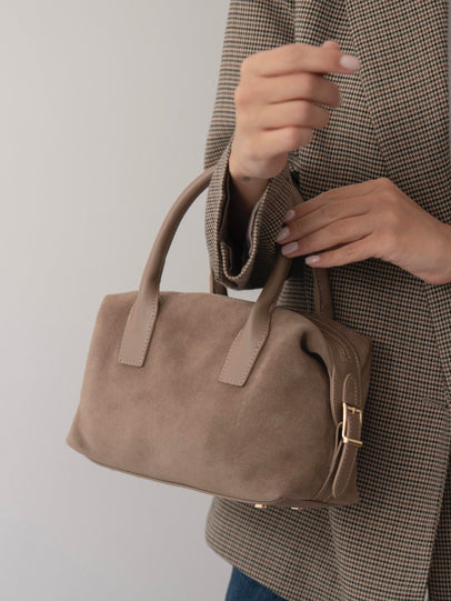 467- Ženska Torba Od Prave Brušene Kože