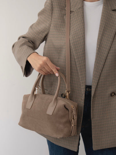 467- Ženska Torba Od Prave Brušene Kože