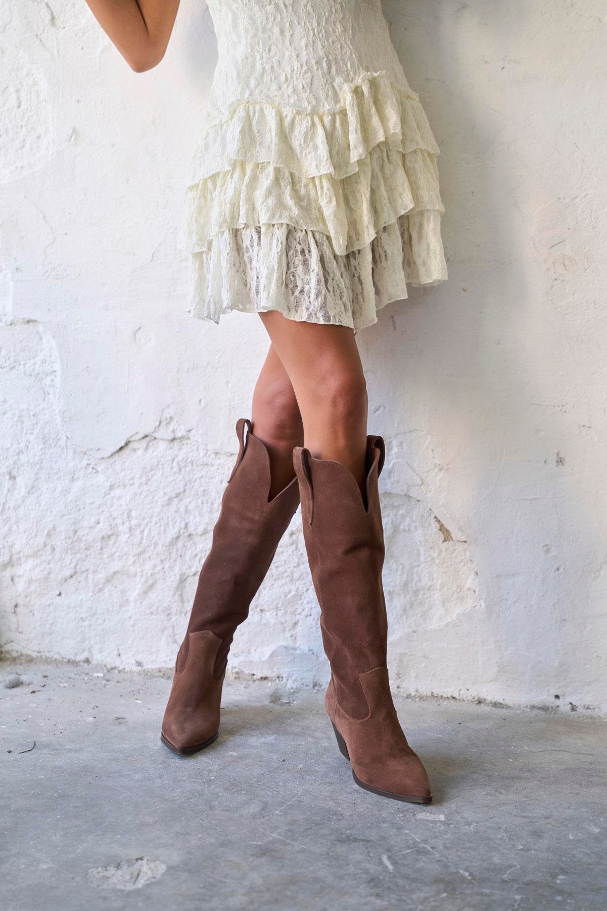 Alistar - Kožne Ženske Čizme