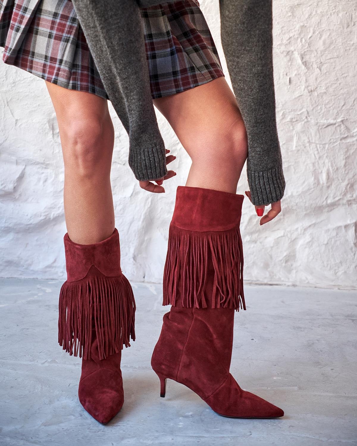 Anderson - Kožne Ženske Čizme