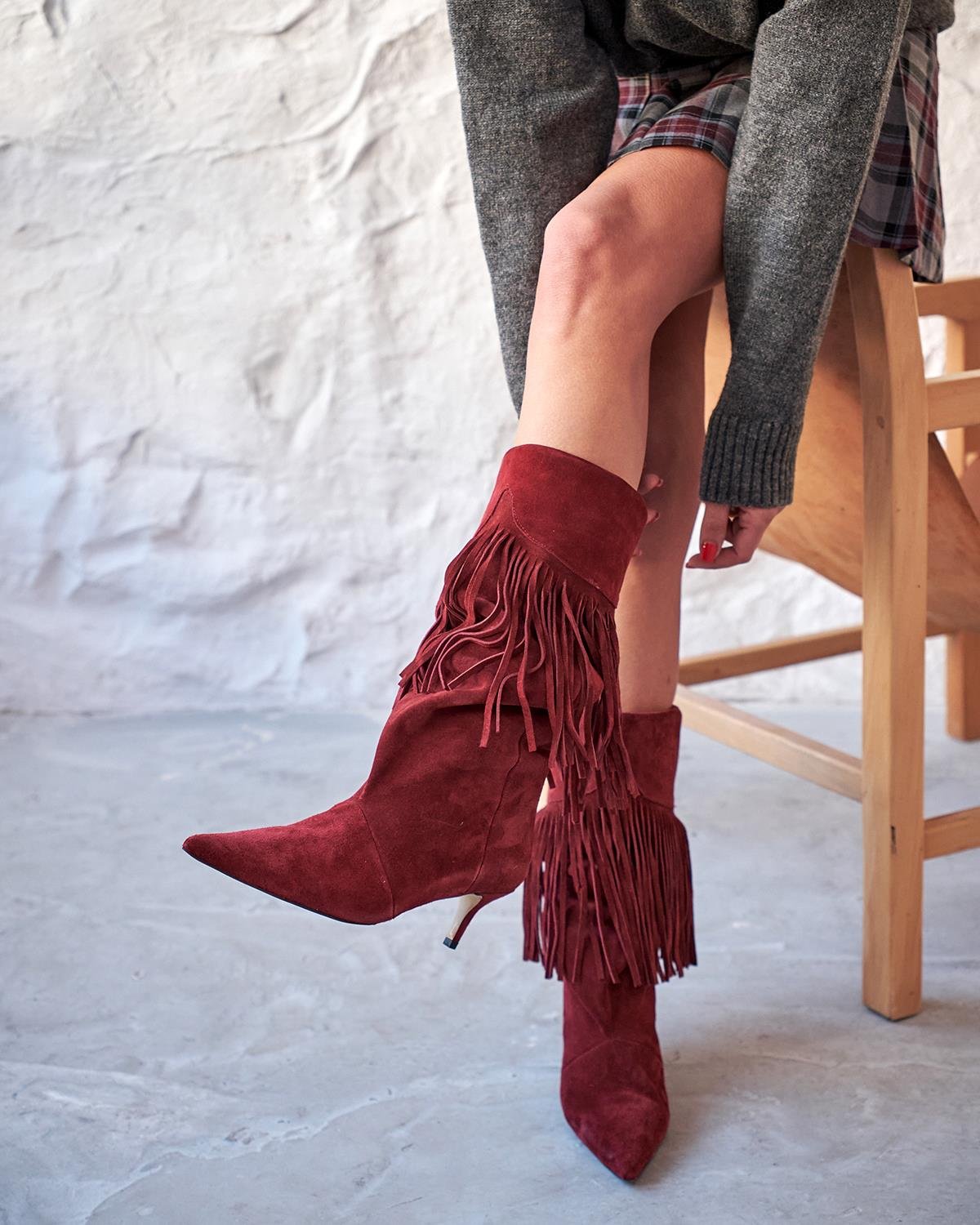 Anderson - Kožne Ženske Čizme