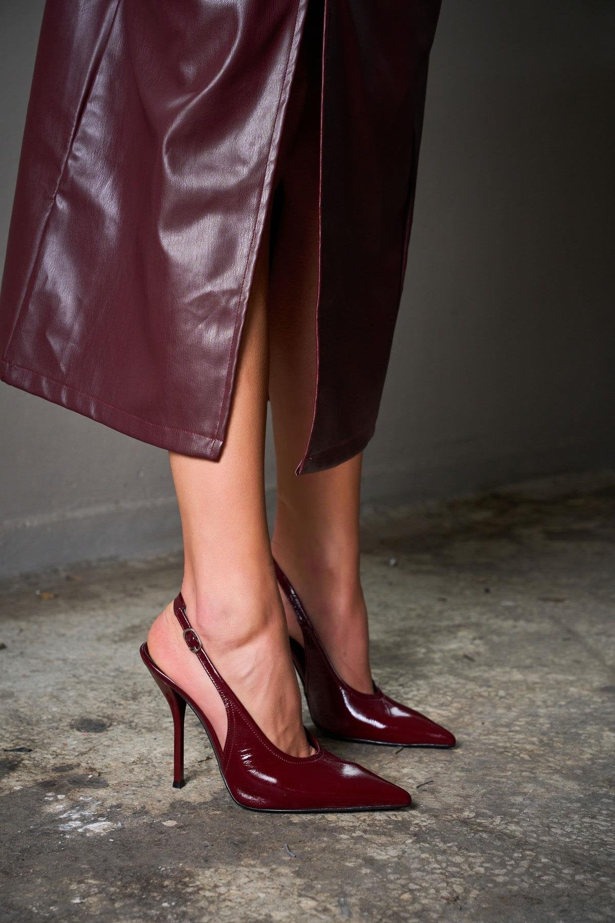 Aosta - Ženska Kožne Štikle