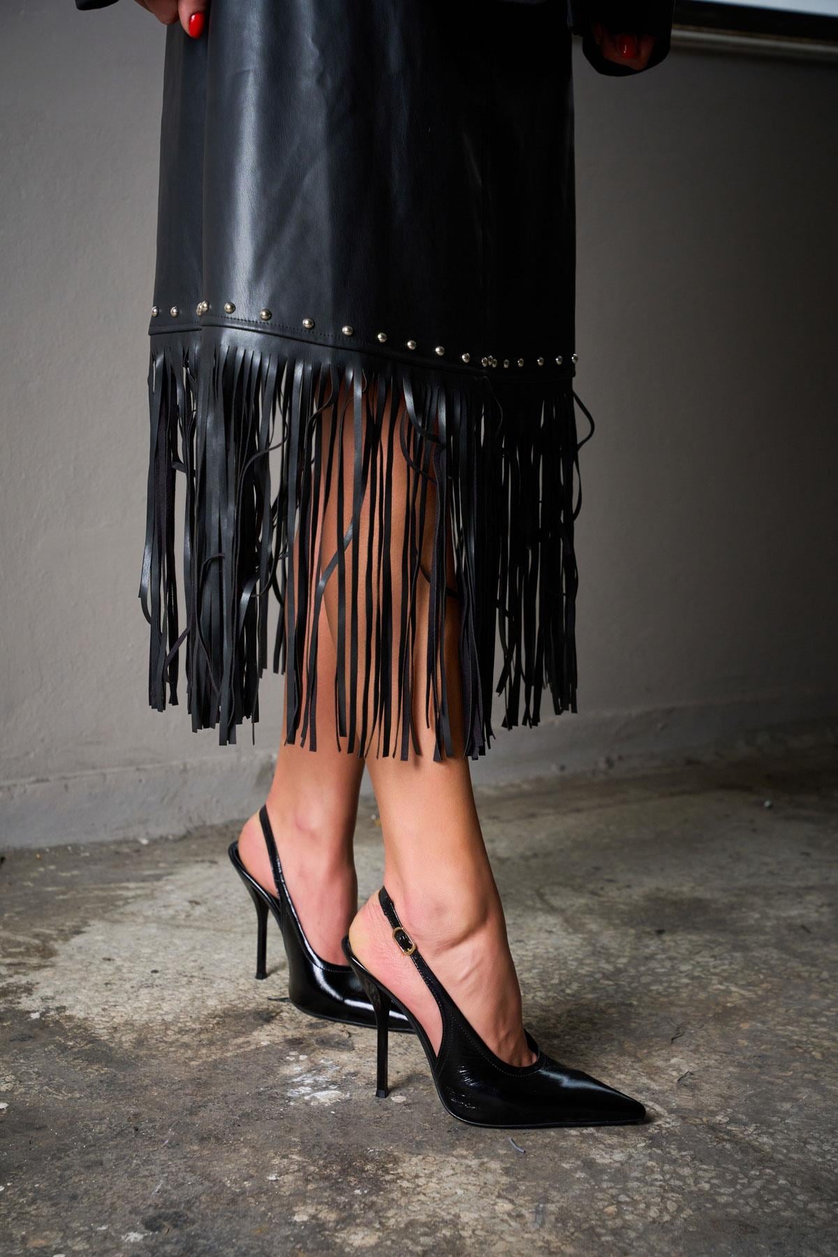 Aosta - Ženska Kožne Štikle