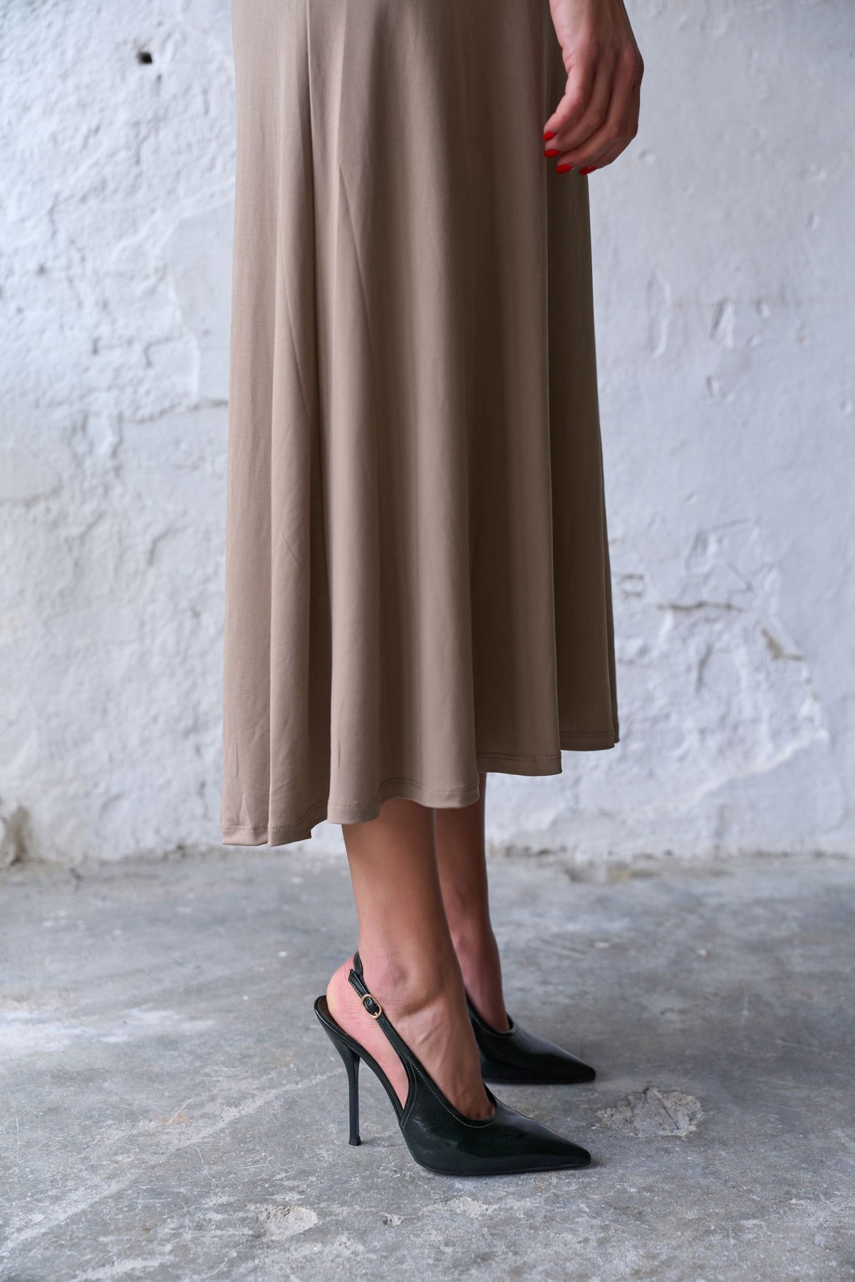 Aosta - Ženska Kožne Štikle