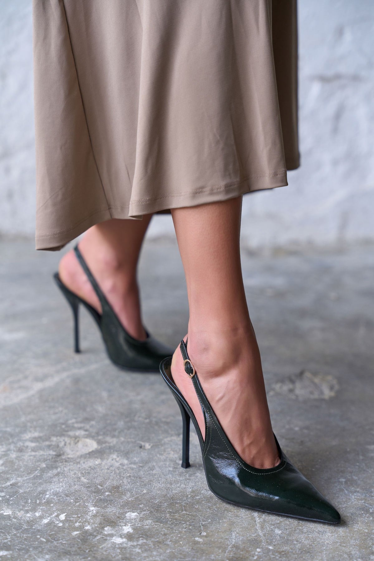 Aosta - Ženska Kožne Štikle