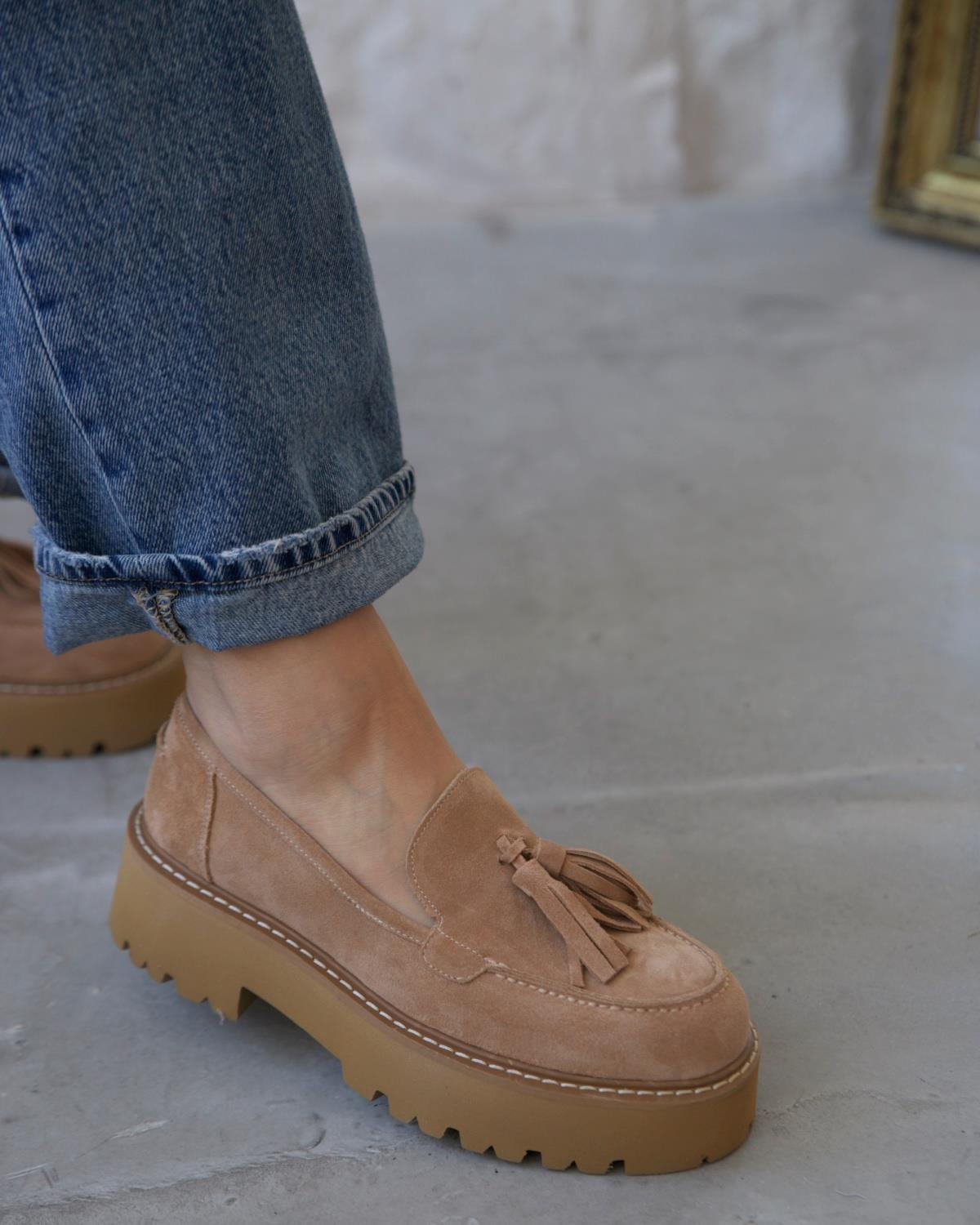 Barnes - Kožne Ženske Cipele