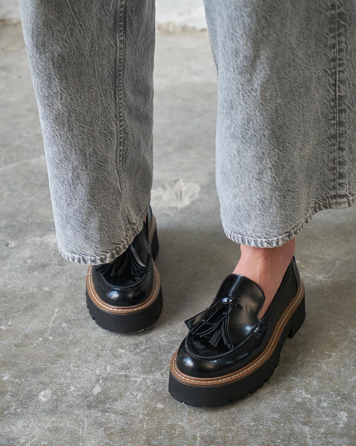 Barnes - Kožne Ženske Cipele