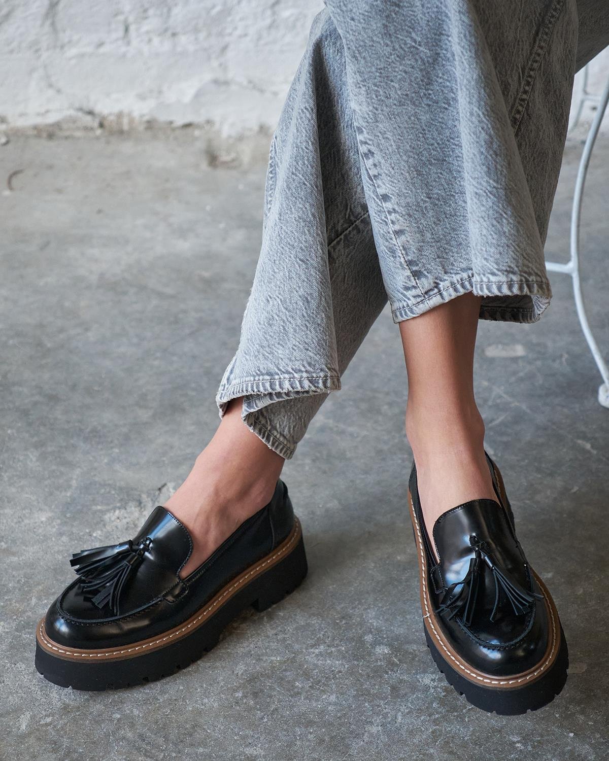 Barnes - Kožne Ženske Cipele