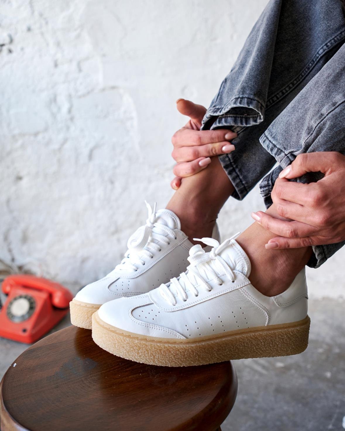 Brokly - Kožne Ženske Patike