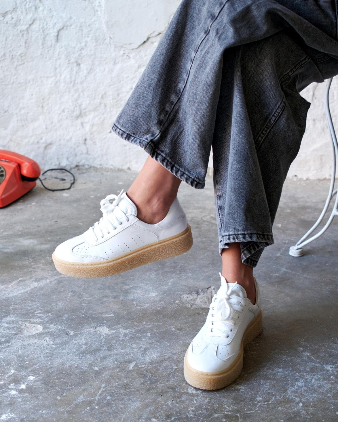 Brokly - Kožne Ženske Patike