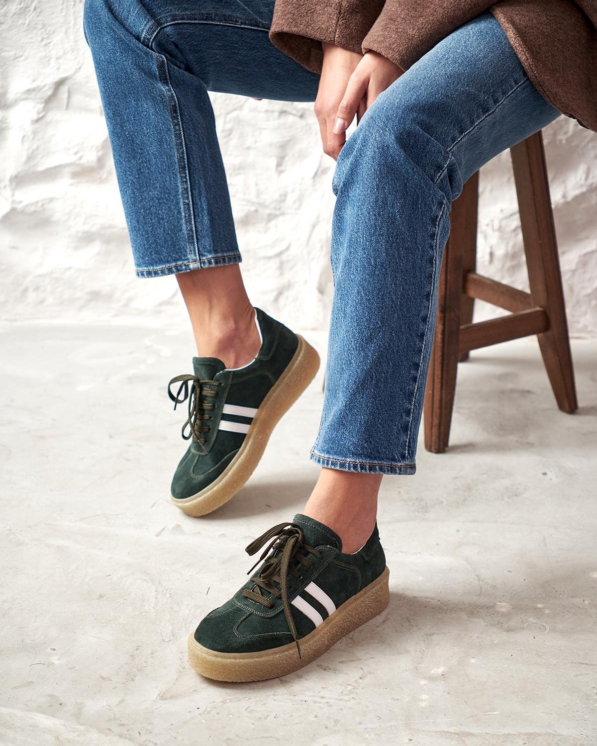 Estonnia - Kožne Ženske Patike