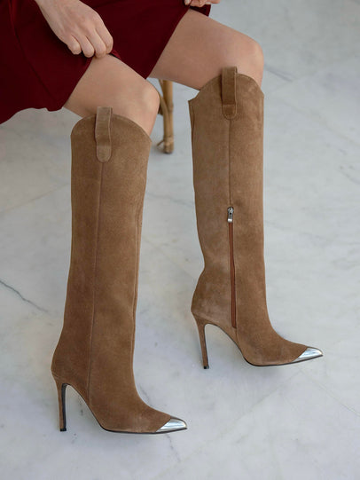 Fall - Kožne Ženske Čizme