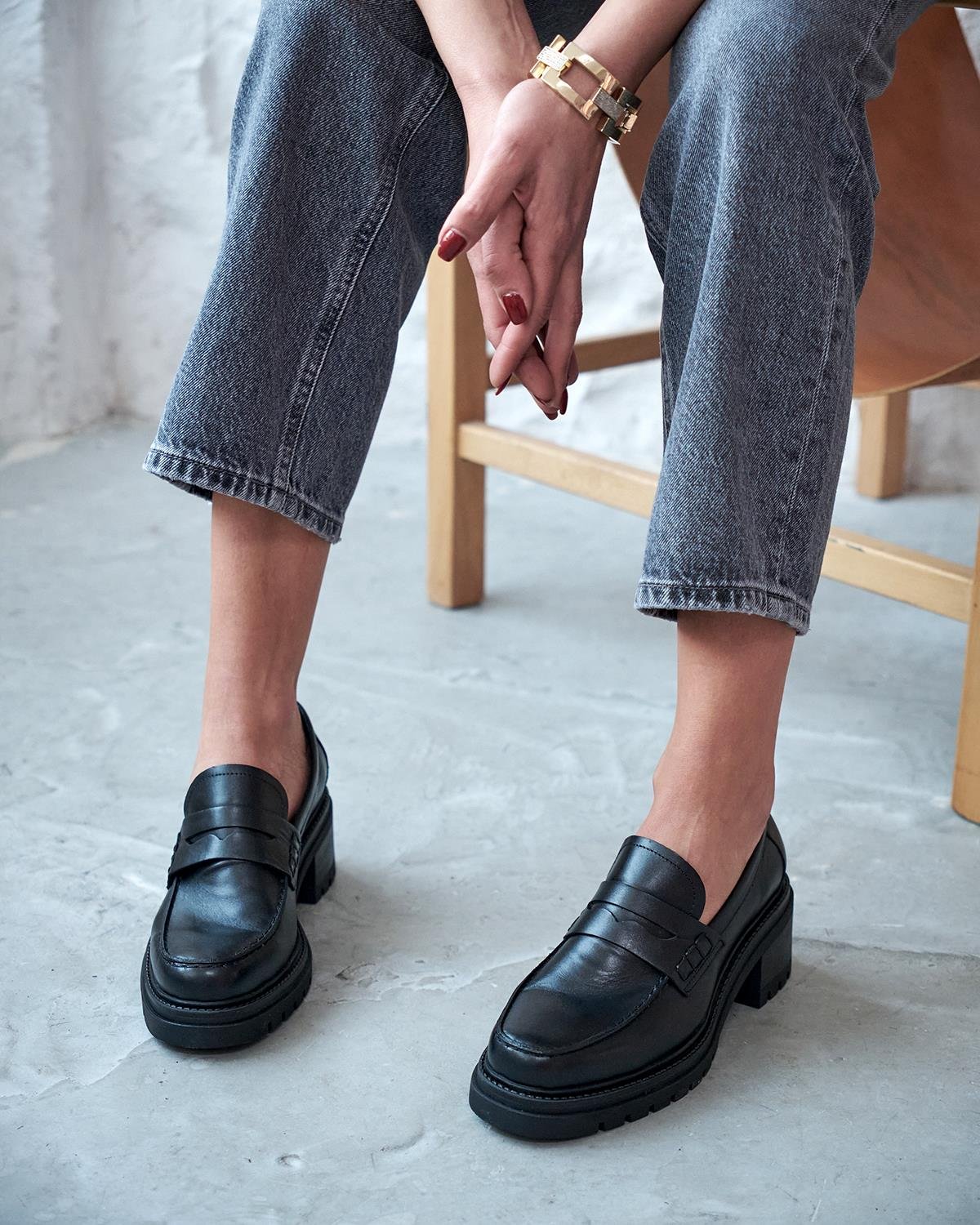 Fewer - Kožne Ženske Cipele