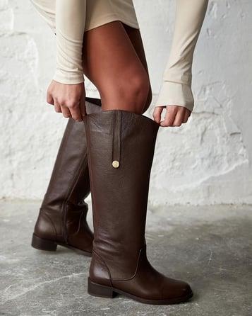 Gox XL - Kožne Ženske Čizme