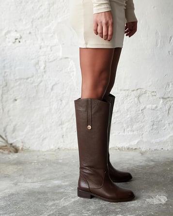 Gox XL - Kožne Ženske Čizme