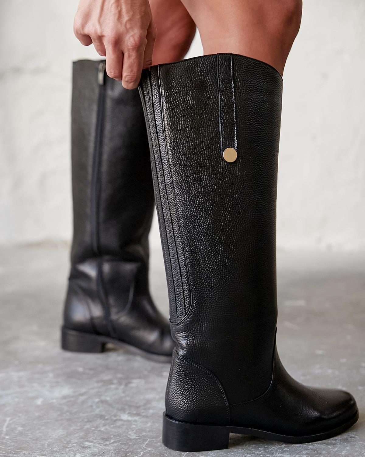 Gox XL - Kožne Ženske Čizme