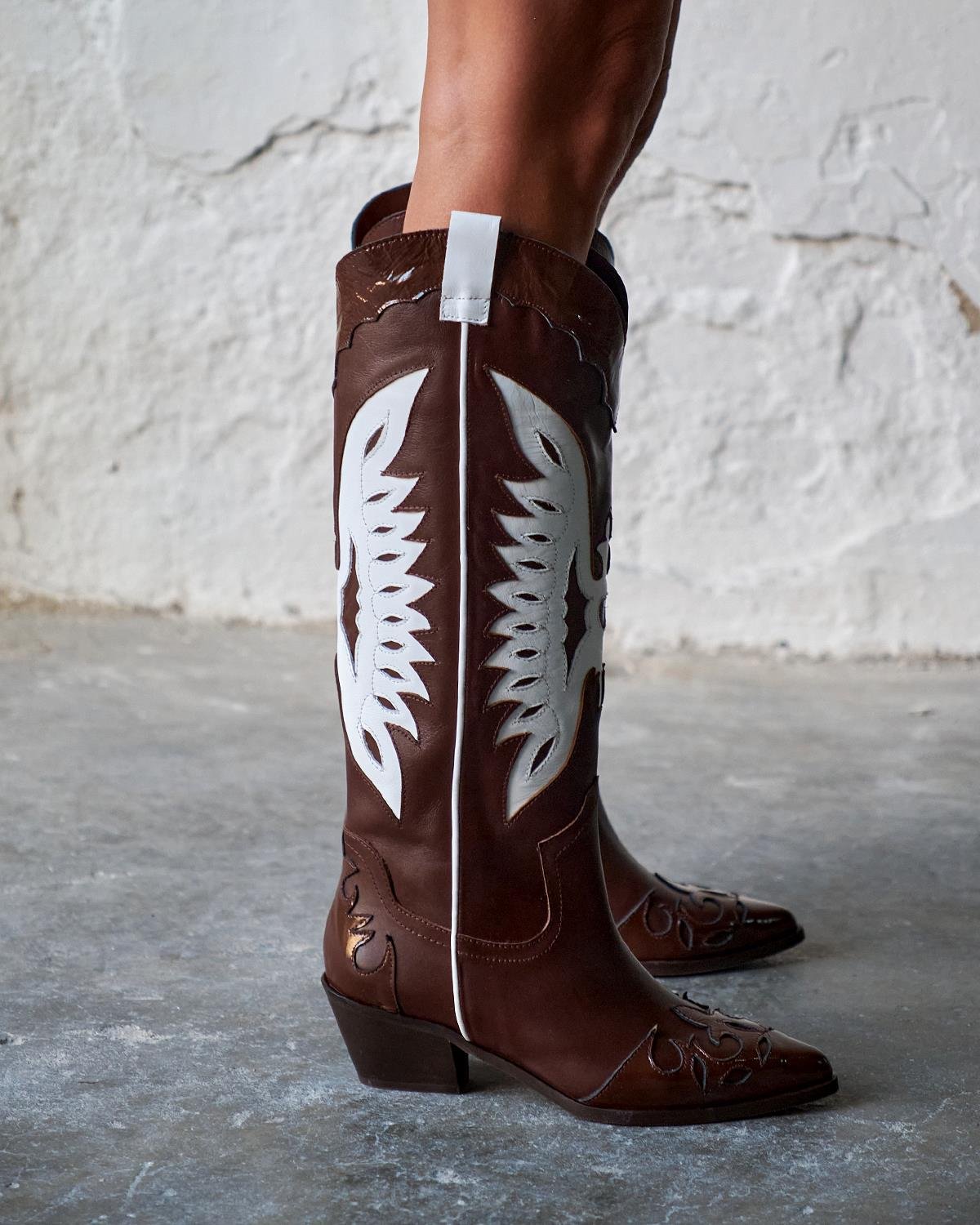 Grimes - Kožne Ženske Čizme