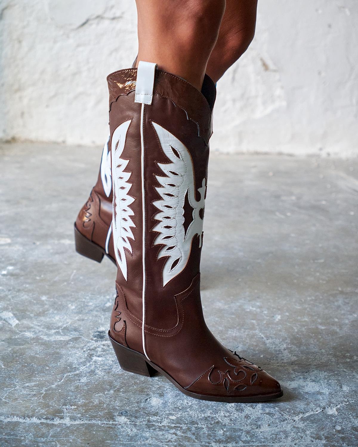 Grimes - Kožne Ženske Čizme