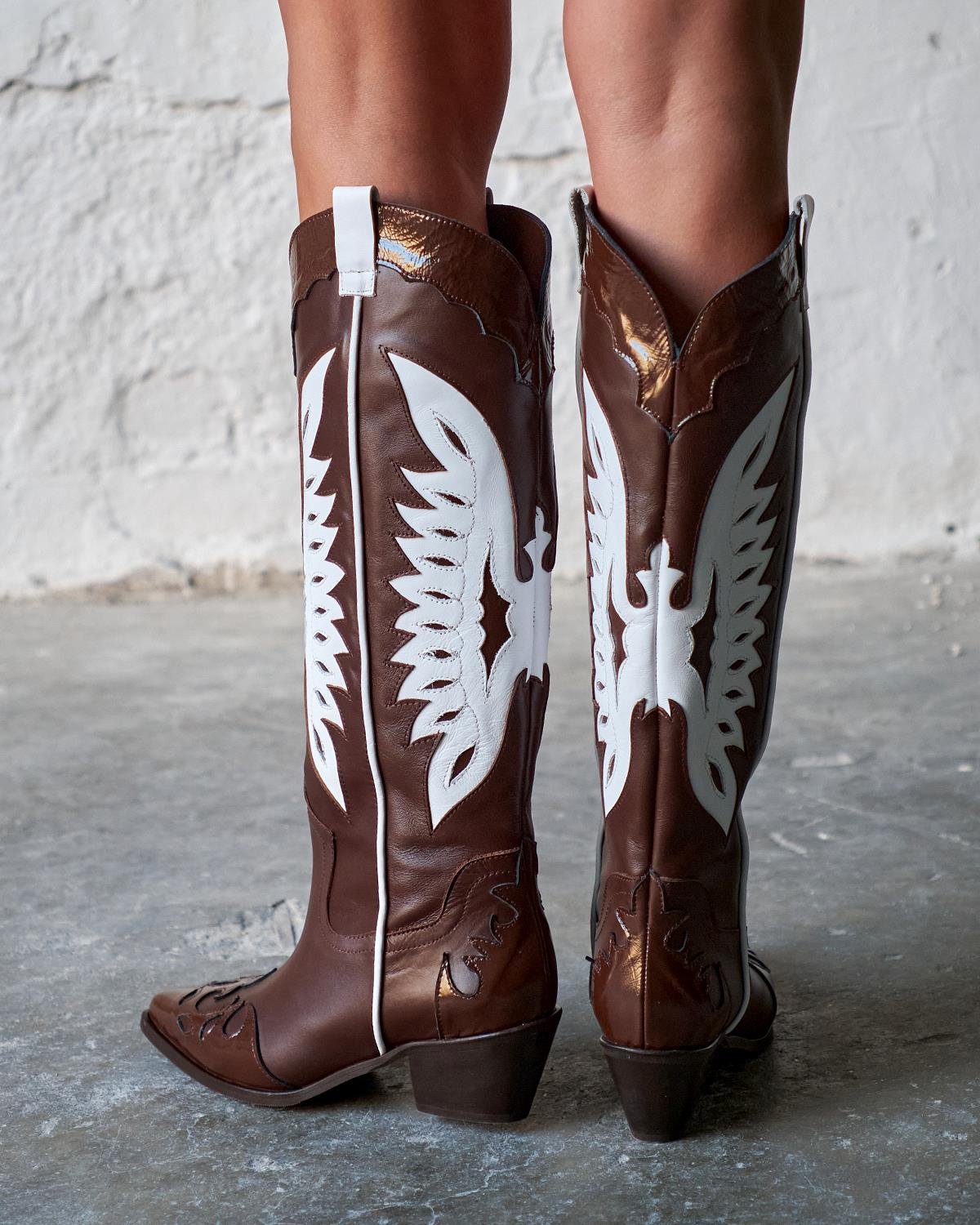 Grimes - Kožne Ženske Čizme