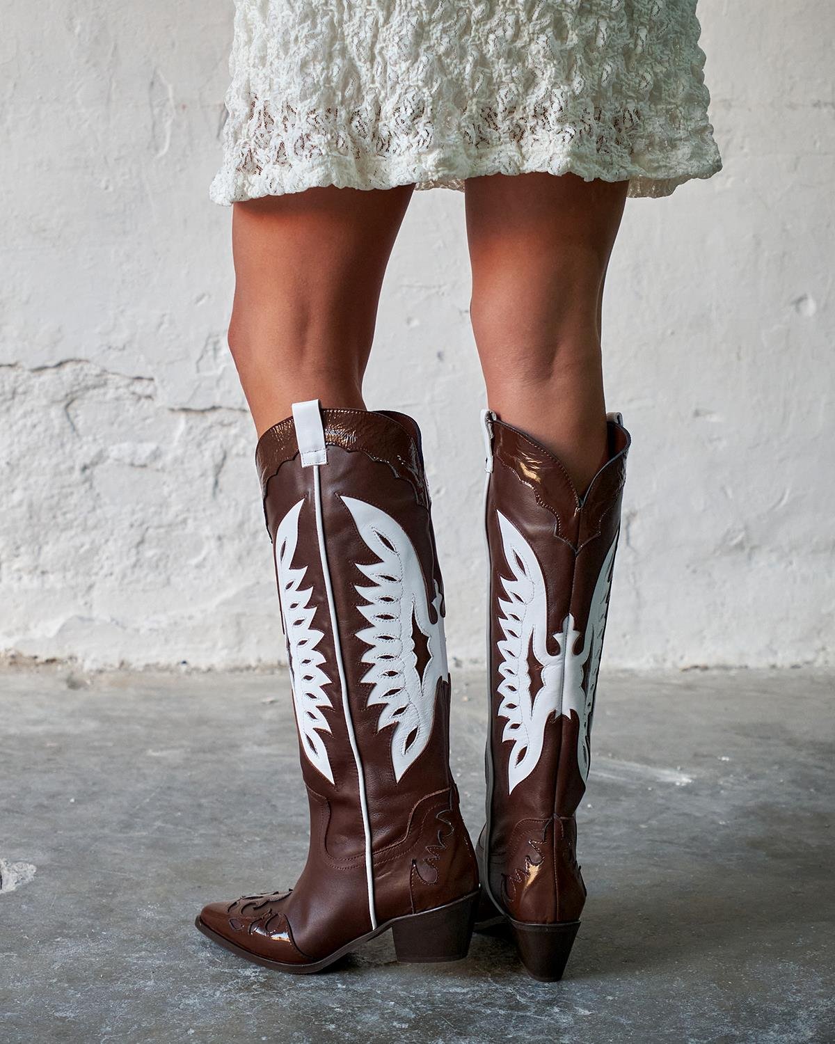 Grimes - Kožne Ženske Čizme