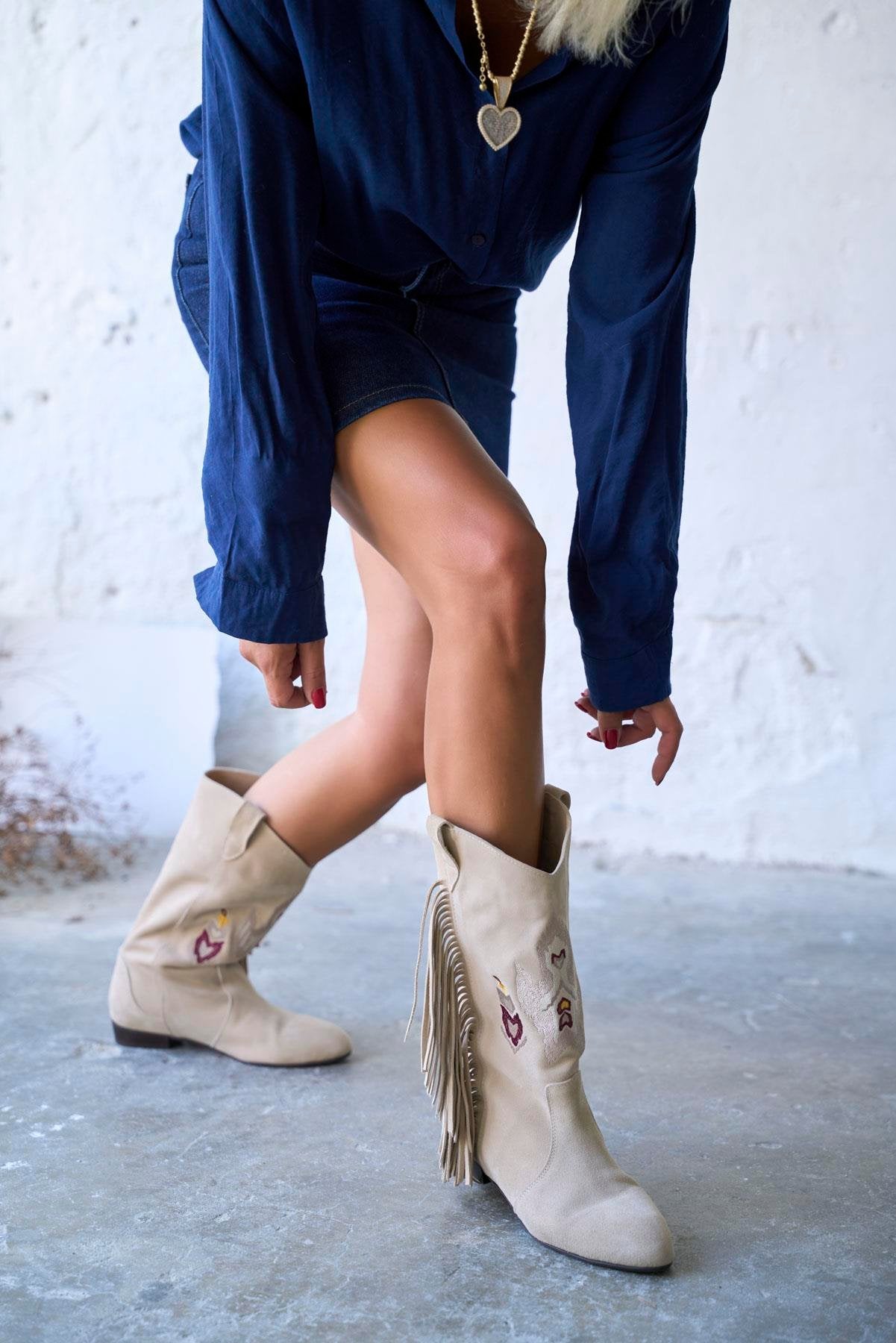 Jade - Kožne Ženske Čizme