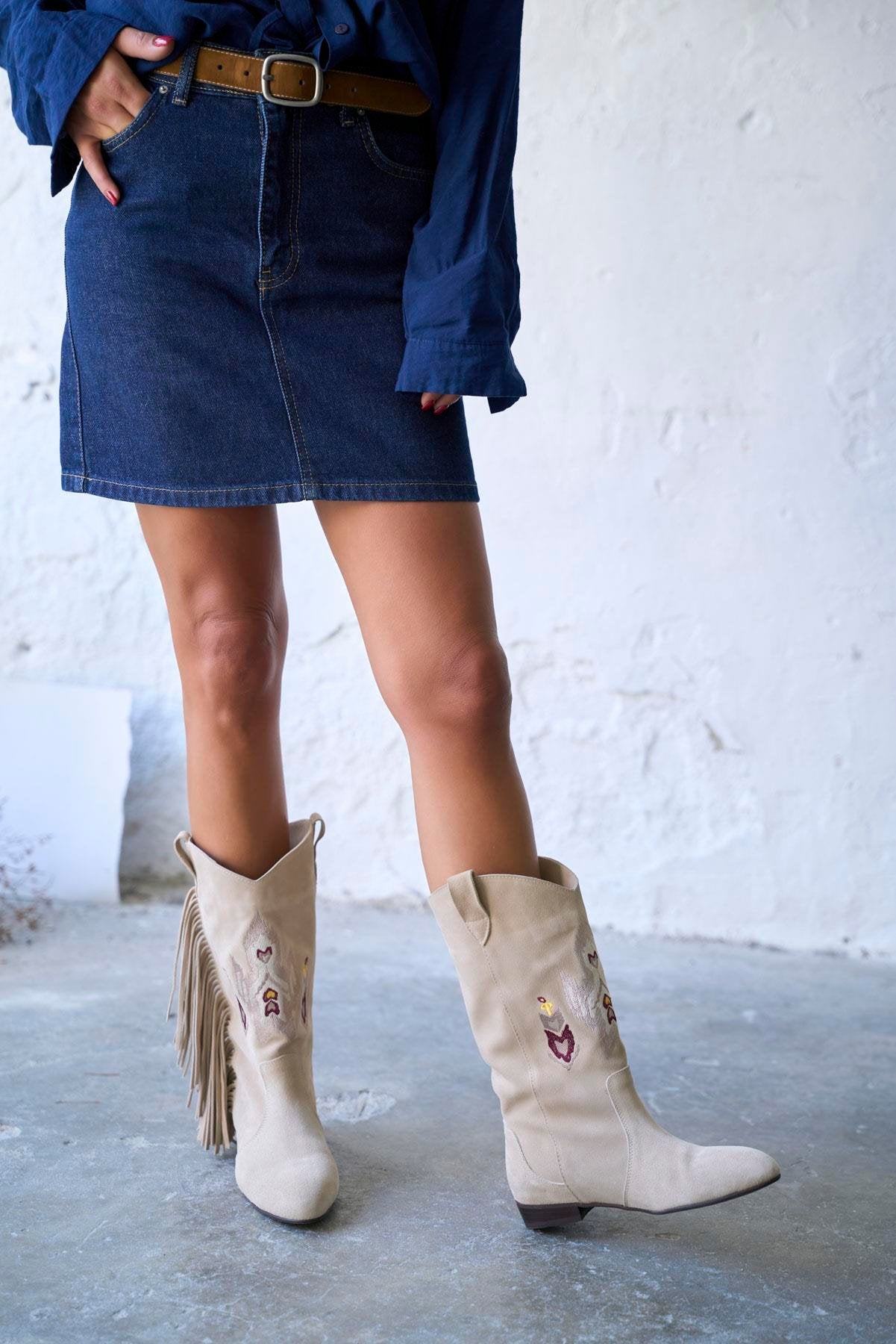 Jade - Kožne Ženske Čizme