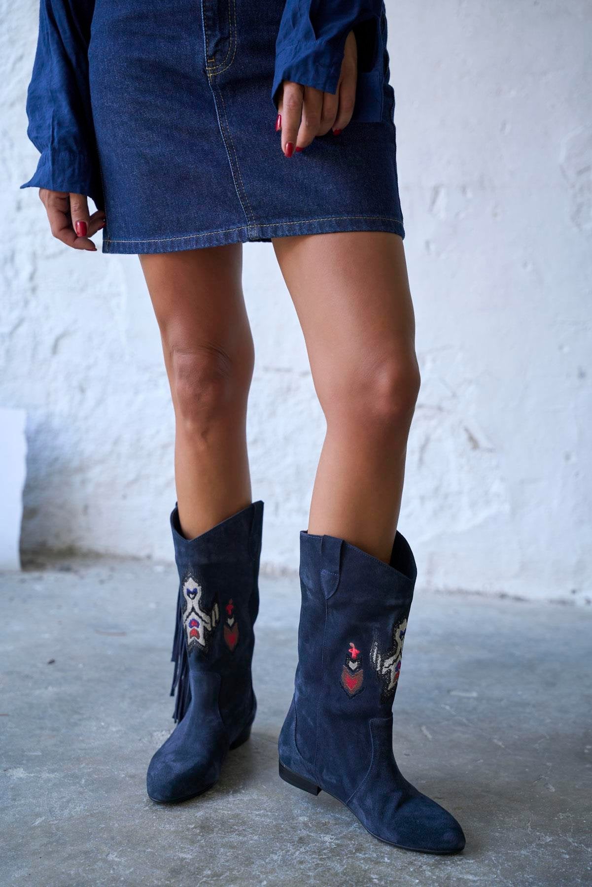 Jade - Kožne Ženske Čizme