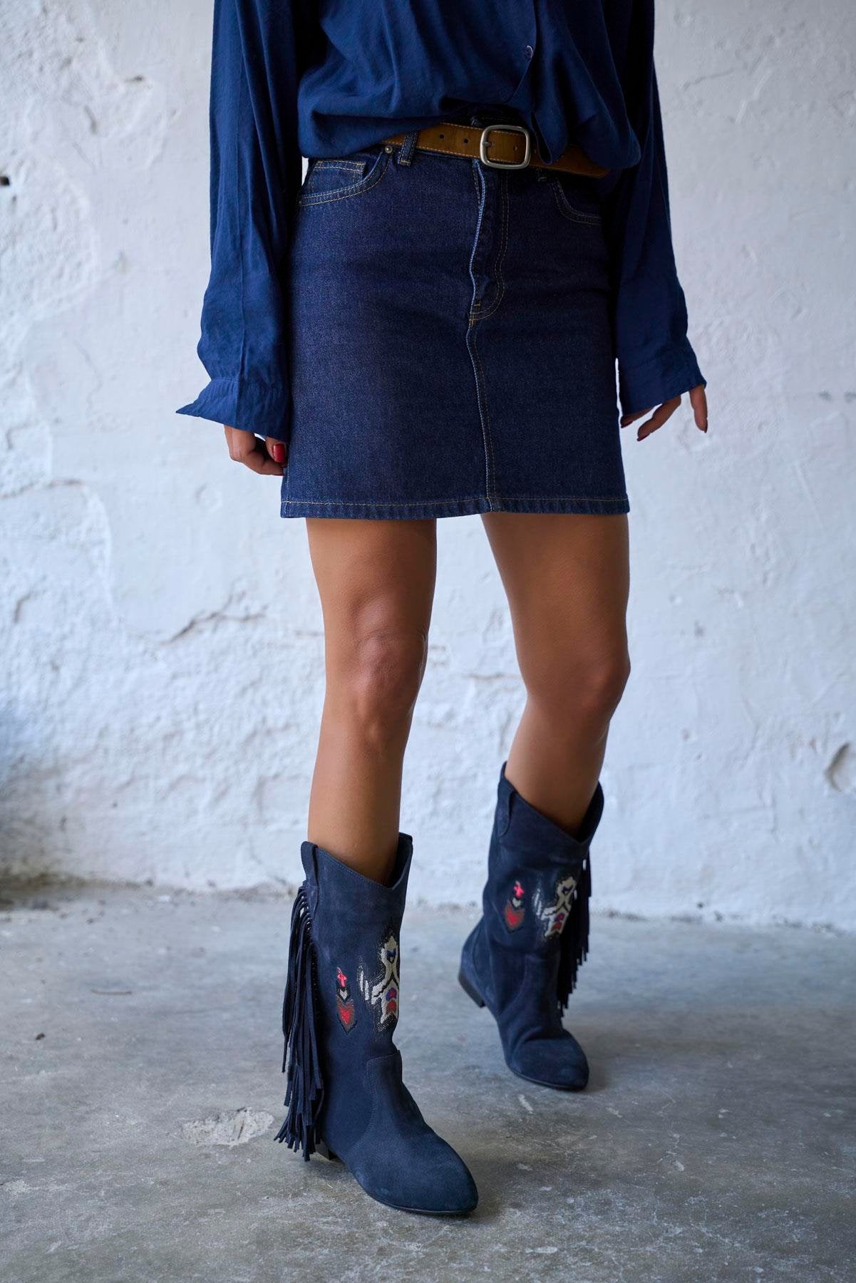 Jade - Kožne Ženske Čizme