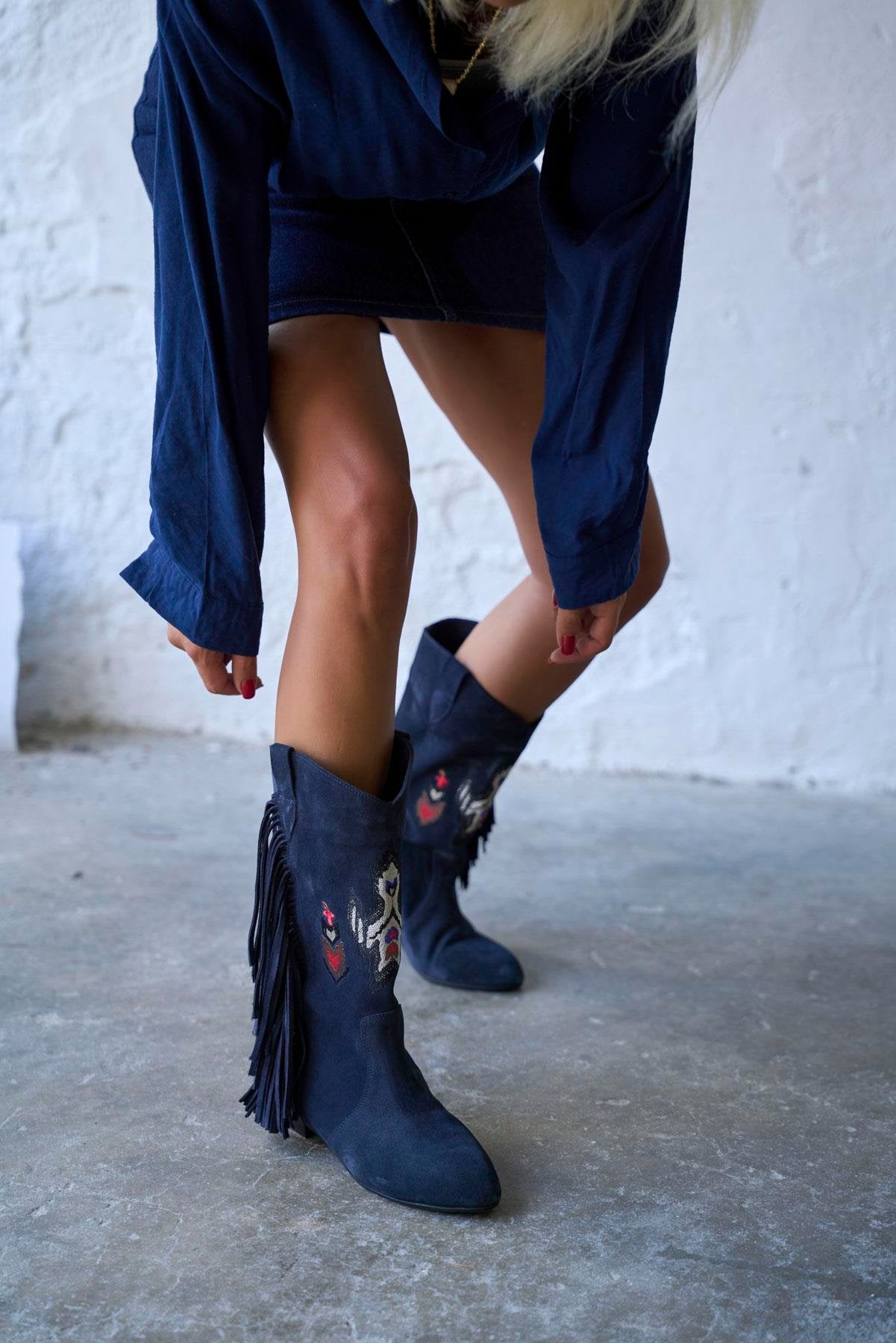 Jade - Kožne Ženske Čizme