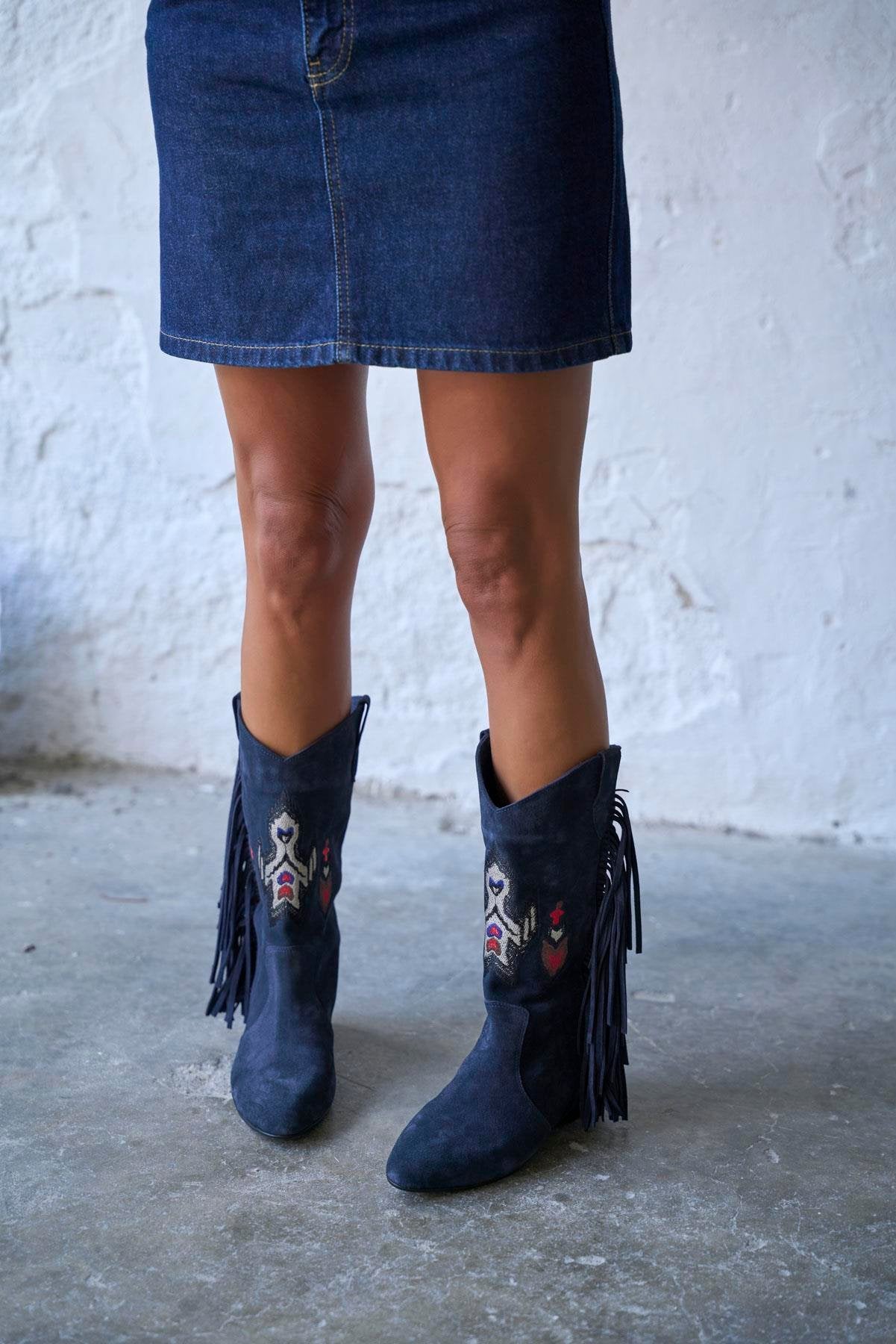 Jade - Kožne Ženske Čizme