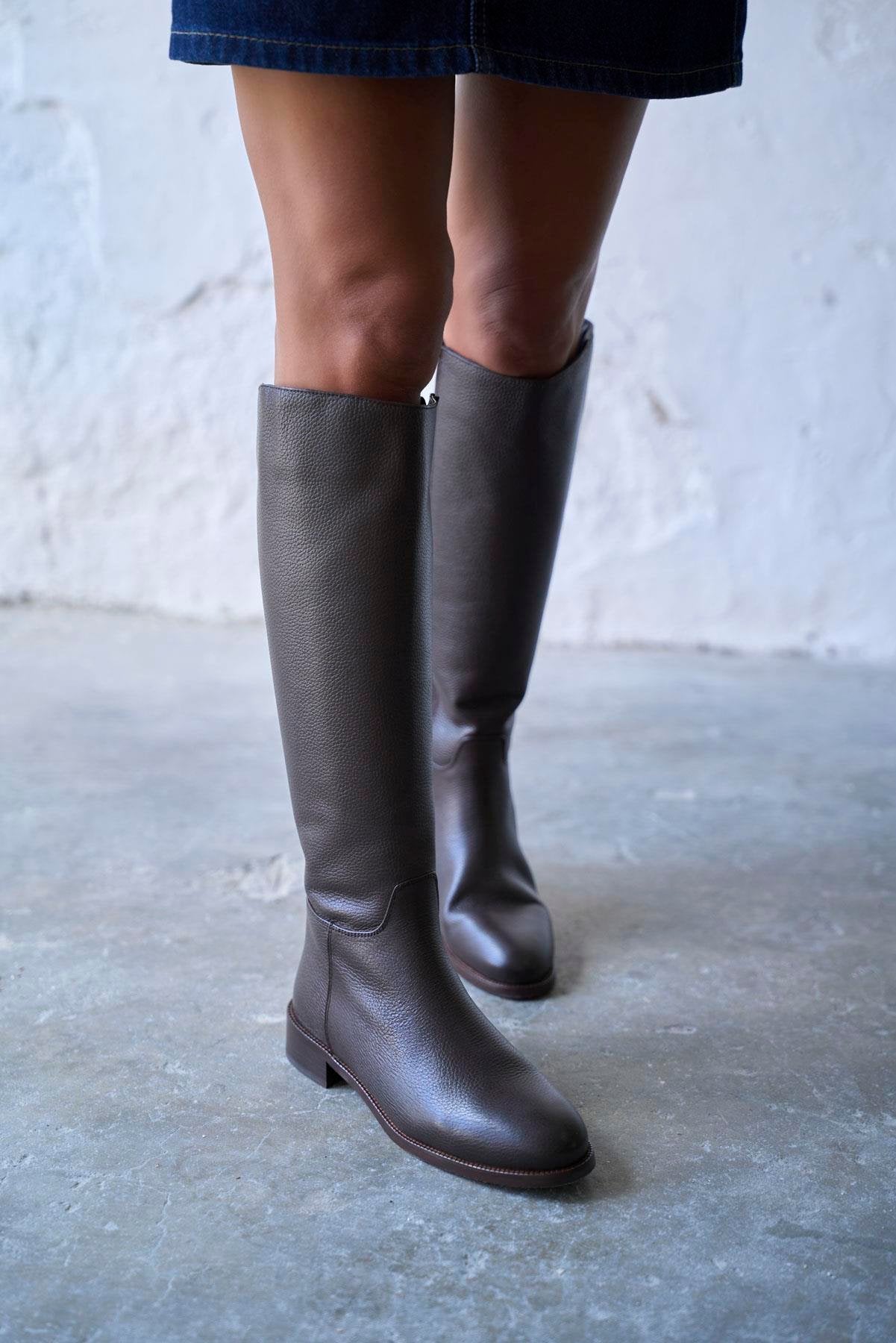 Jenga - Kožne Ženske Čizme