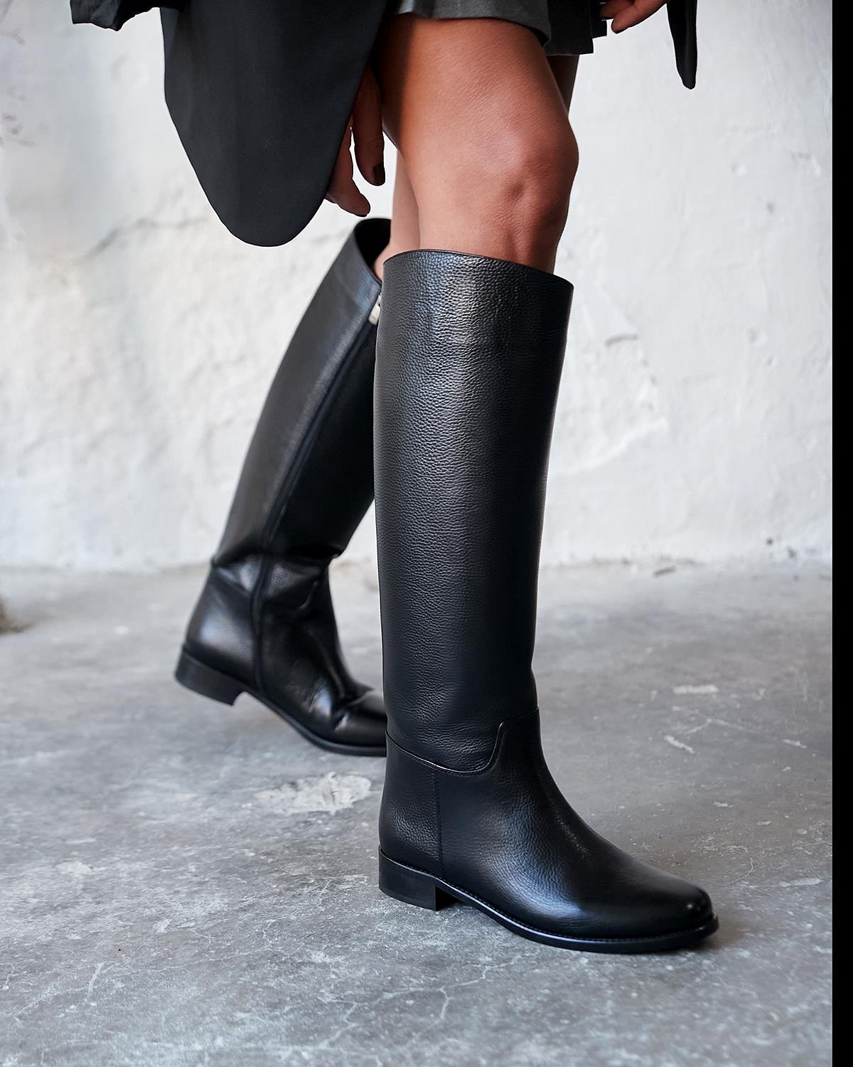 Jenga - Kožne Ženske Čizme