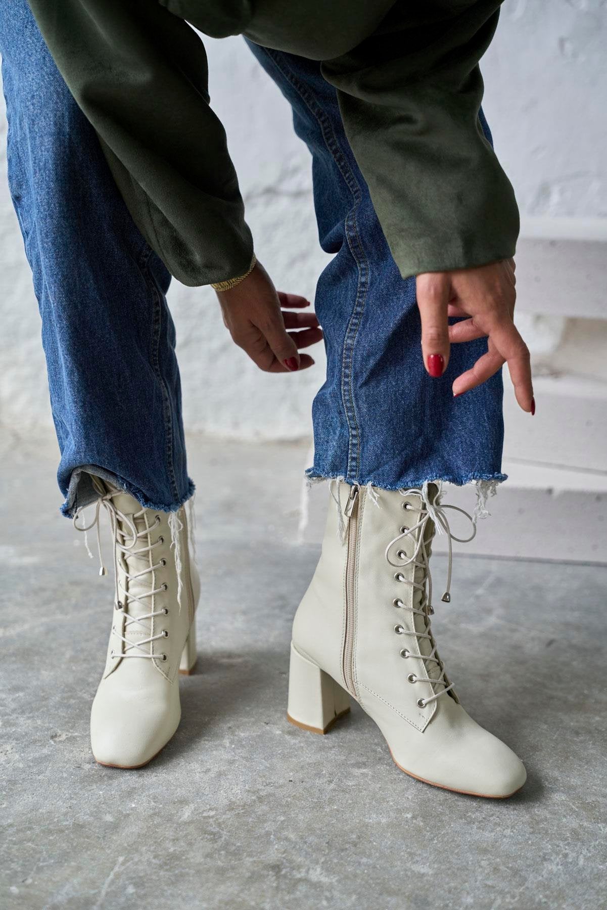 Job - Kožne Ženske Čizme