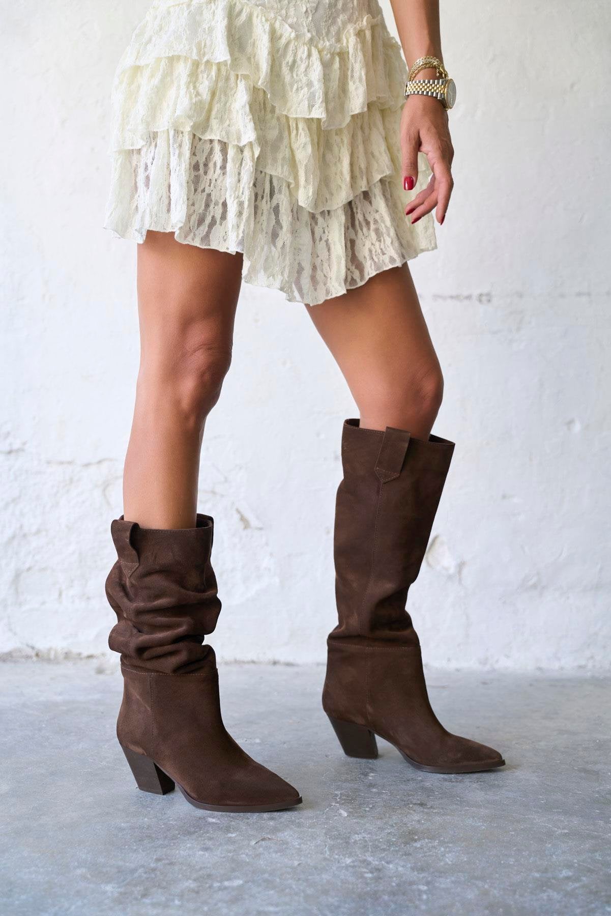 Kidney - Kožne Ženske Čizme