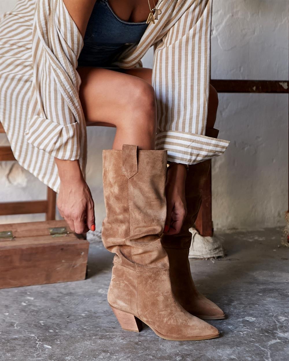 Kidney - Kožne Ženske Čizme