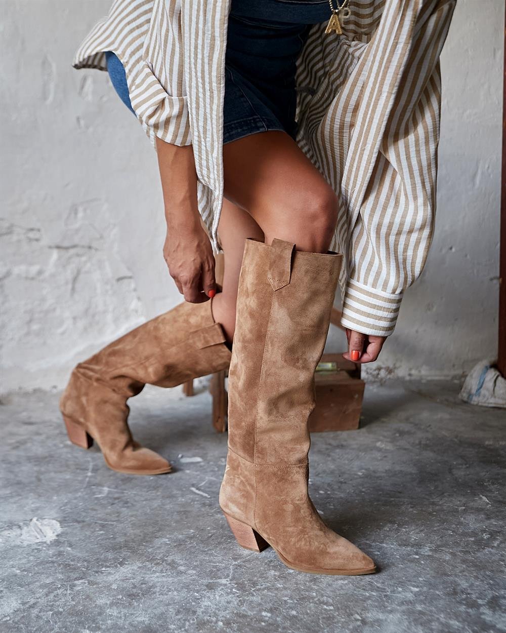 Kidney - Kožne Ženske Čizme