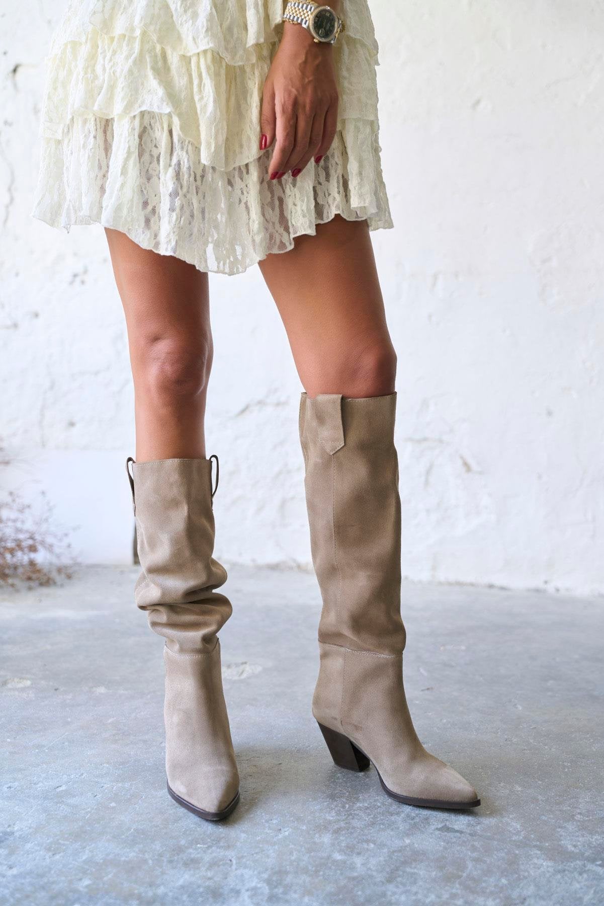 Kidney - Kožne Ženske Čizme