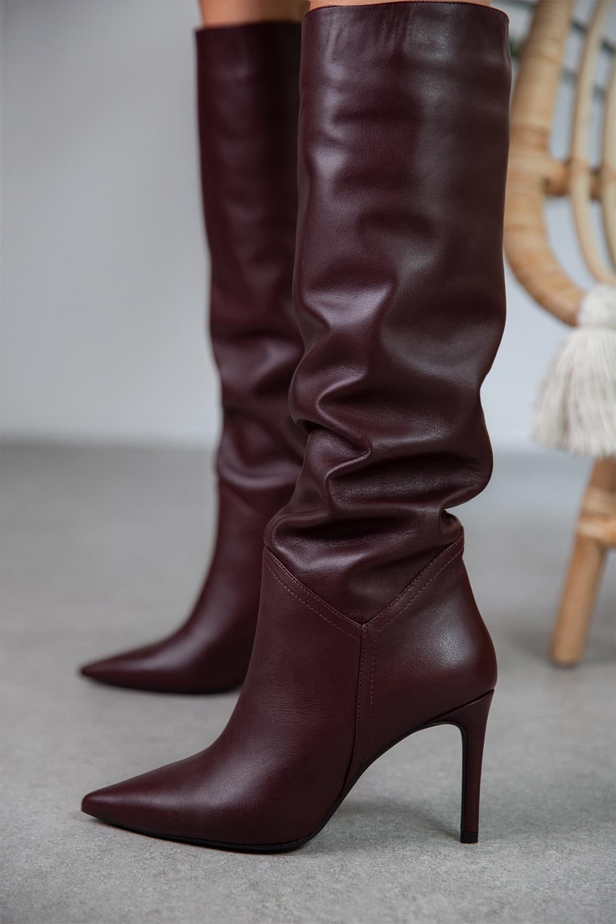 Kiss - Kožne Ženske Čizme