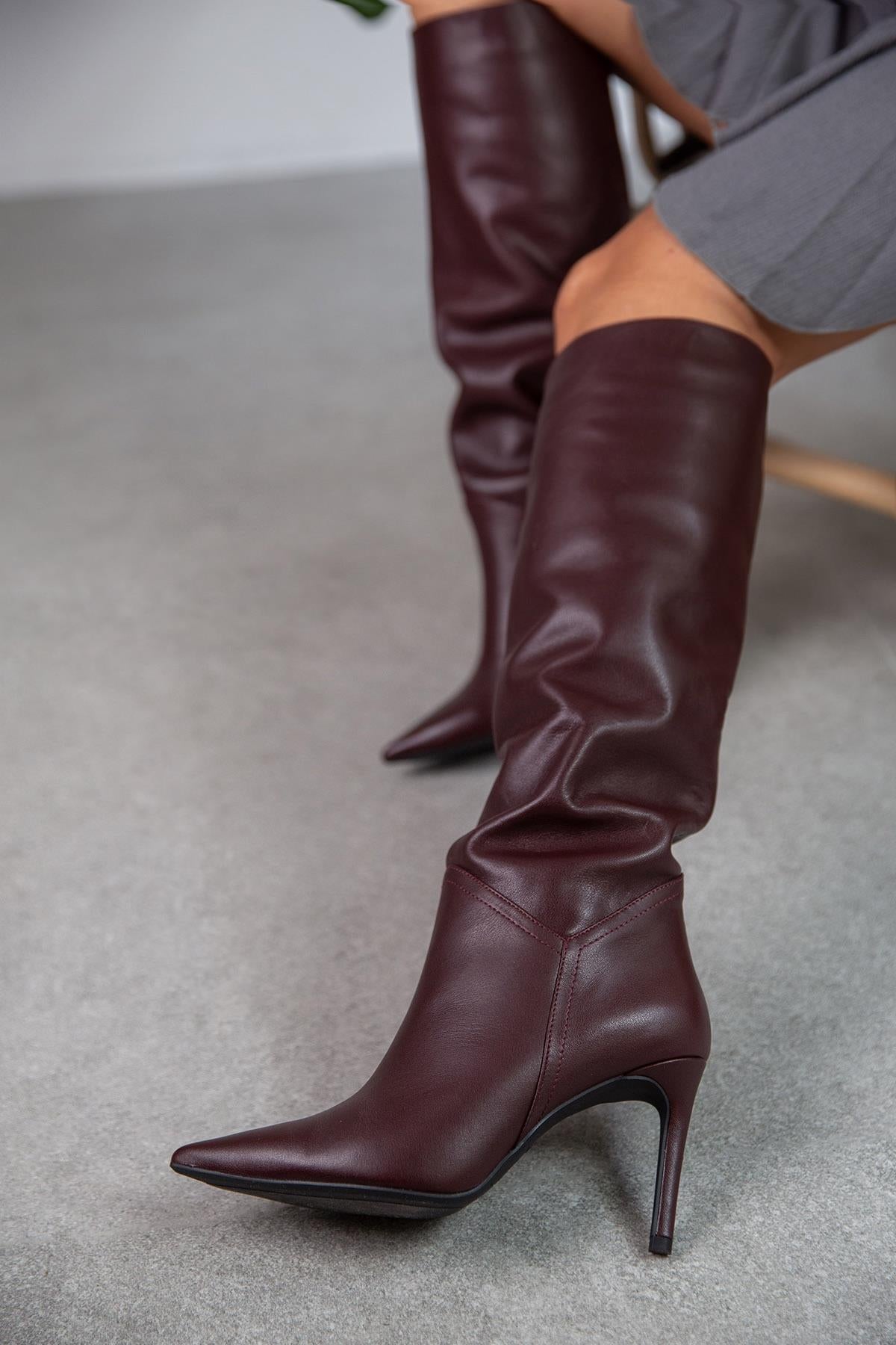 Kiss - Kožne Ženske Čizme