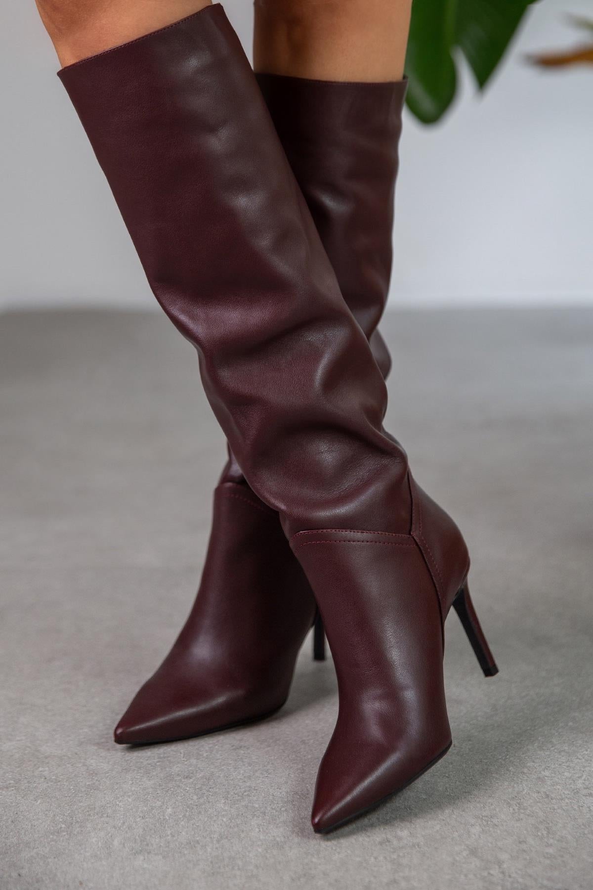 Kiss - Kožne Ženske Čizme