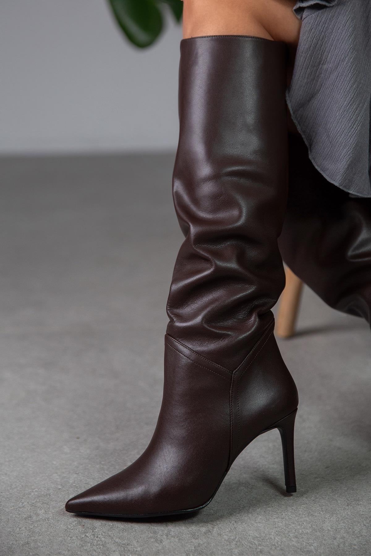 Kiss - Kožne Ženske Čizme