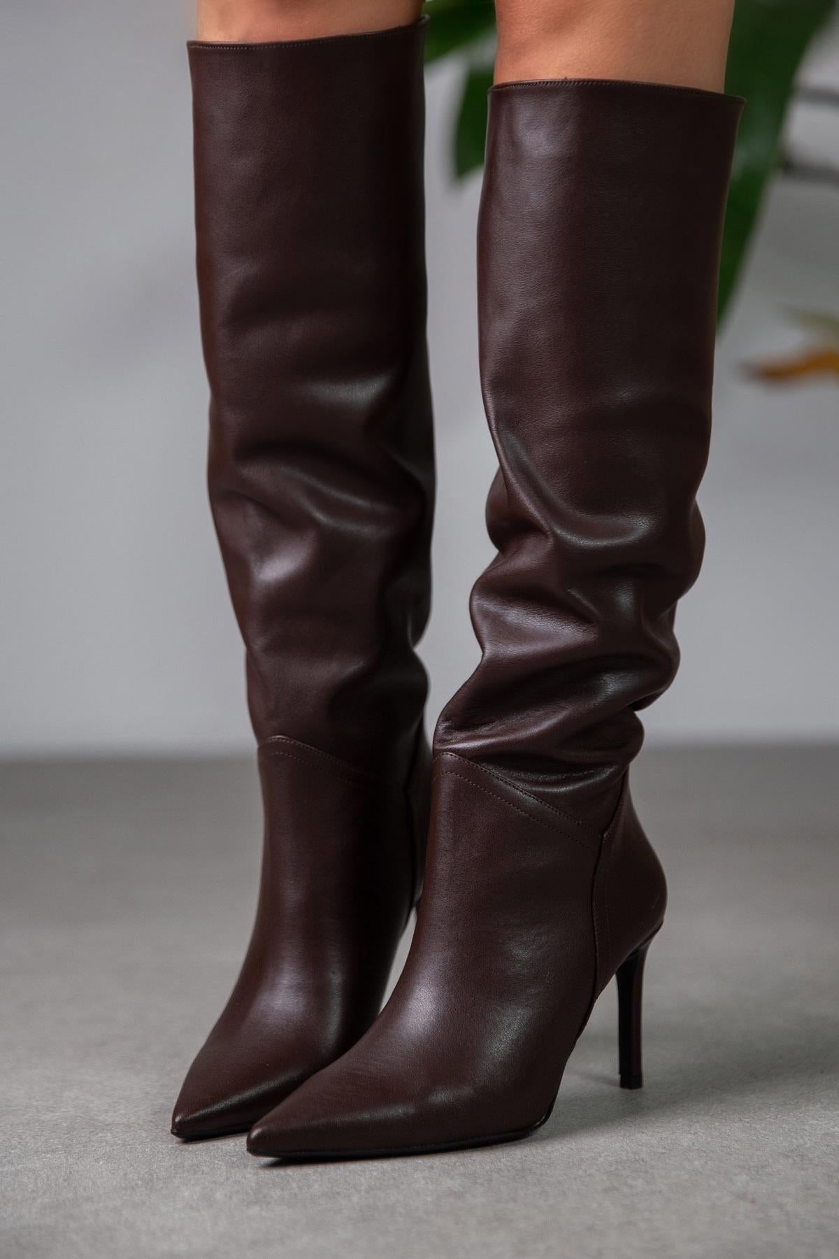 Kiss - Kožne Ženske Čizme