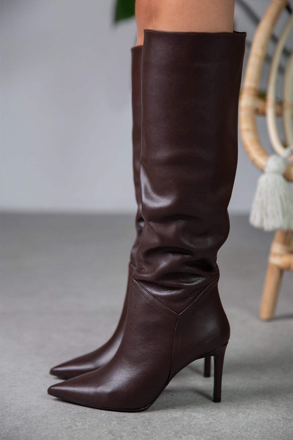 Kiss - Kožne Ženske Čizme