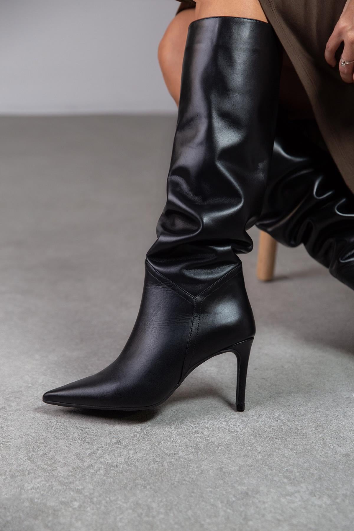 Kiss - Kožne Ženske Čizme