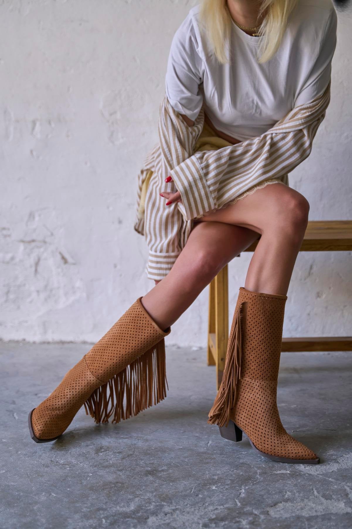 Kros - Kožne Ženske Čizme