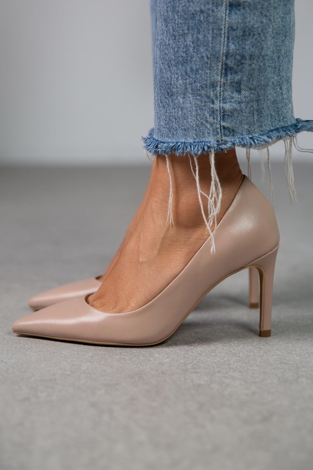 Lara - Kožne Ženske Štikle