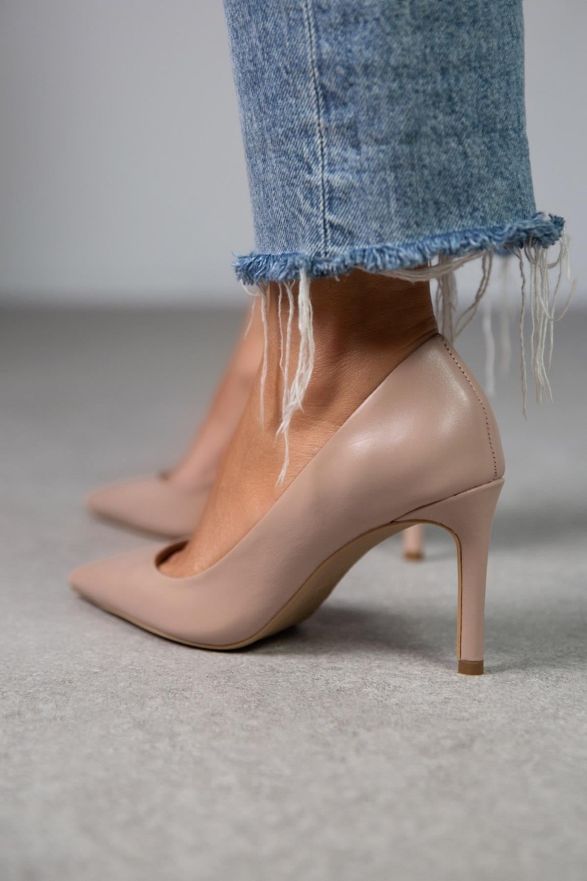 Lara - Kožne Ženske Štikle