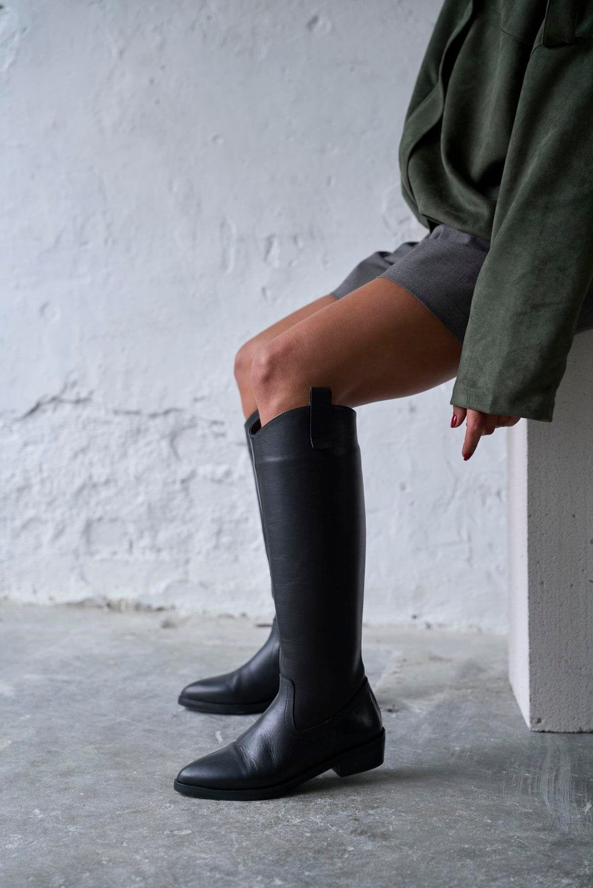 Liora - Kožne Ženske Čizme