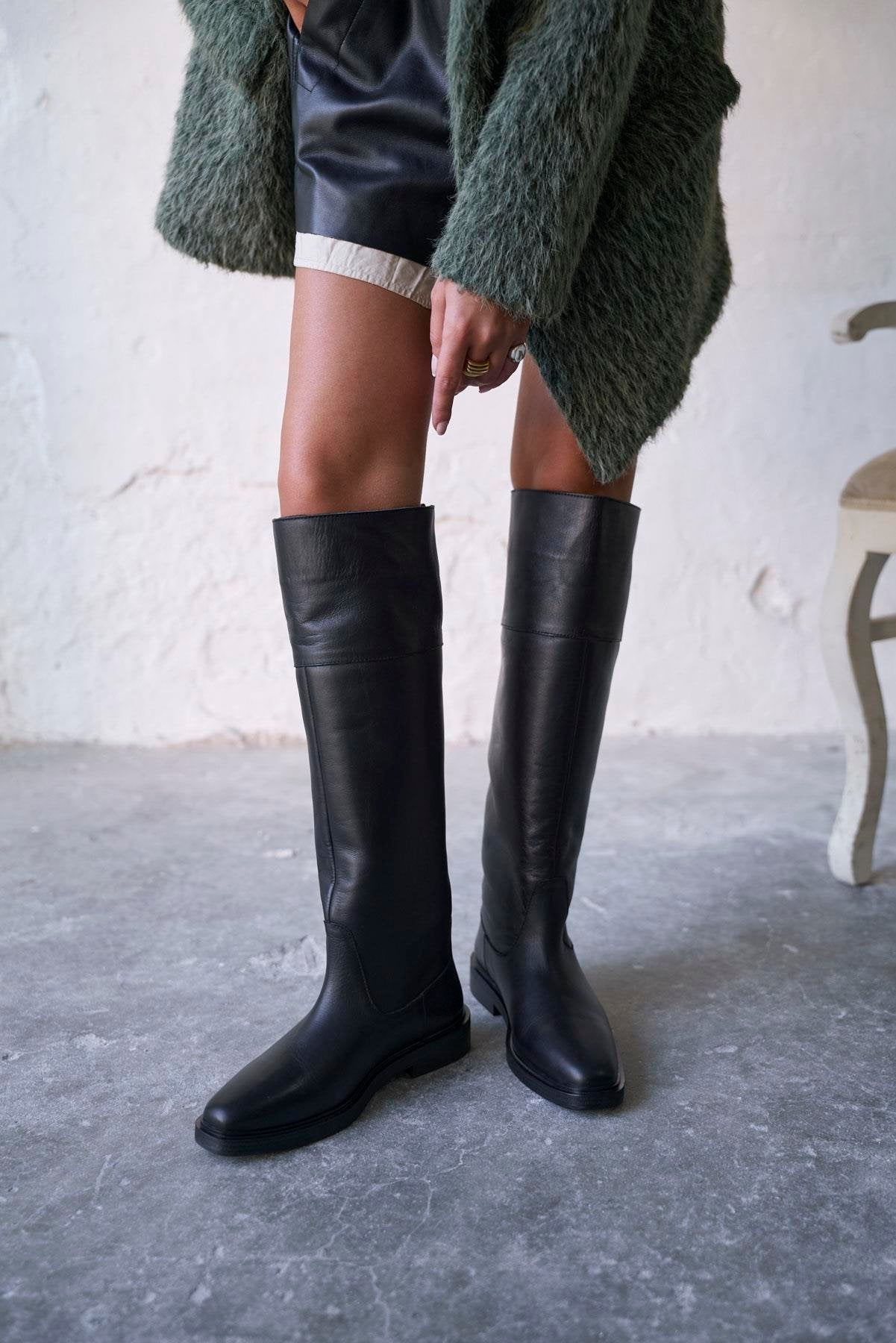 Luno - Kožne Ženske Čizme