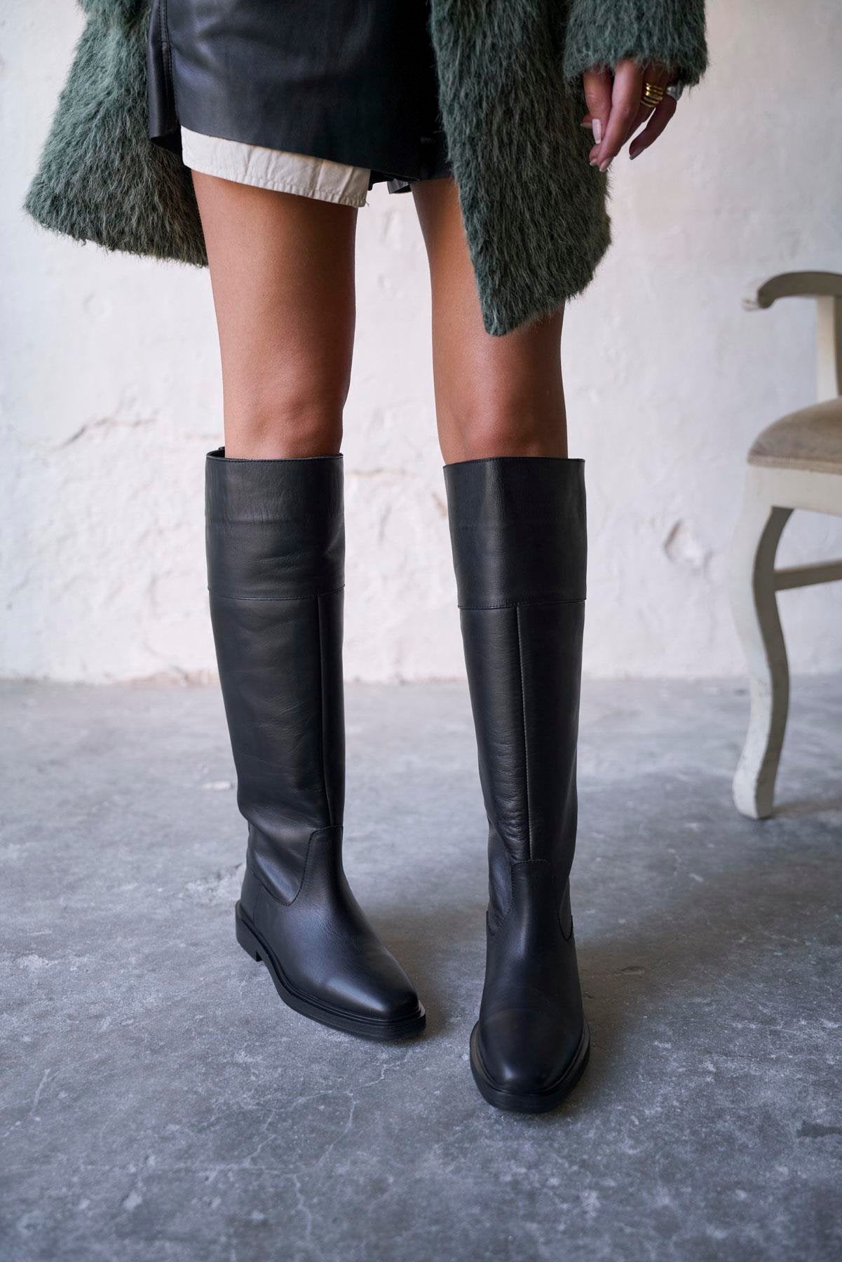 Luno - Kožne Ženske Čizme